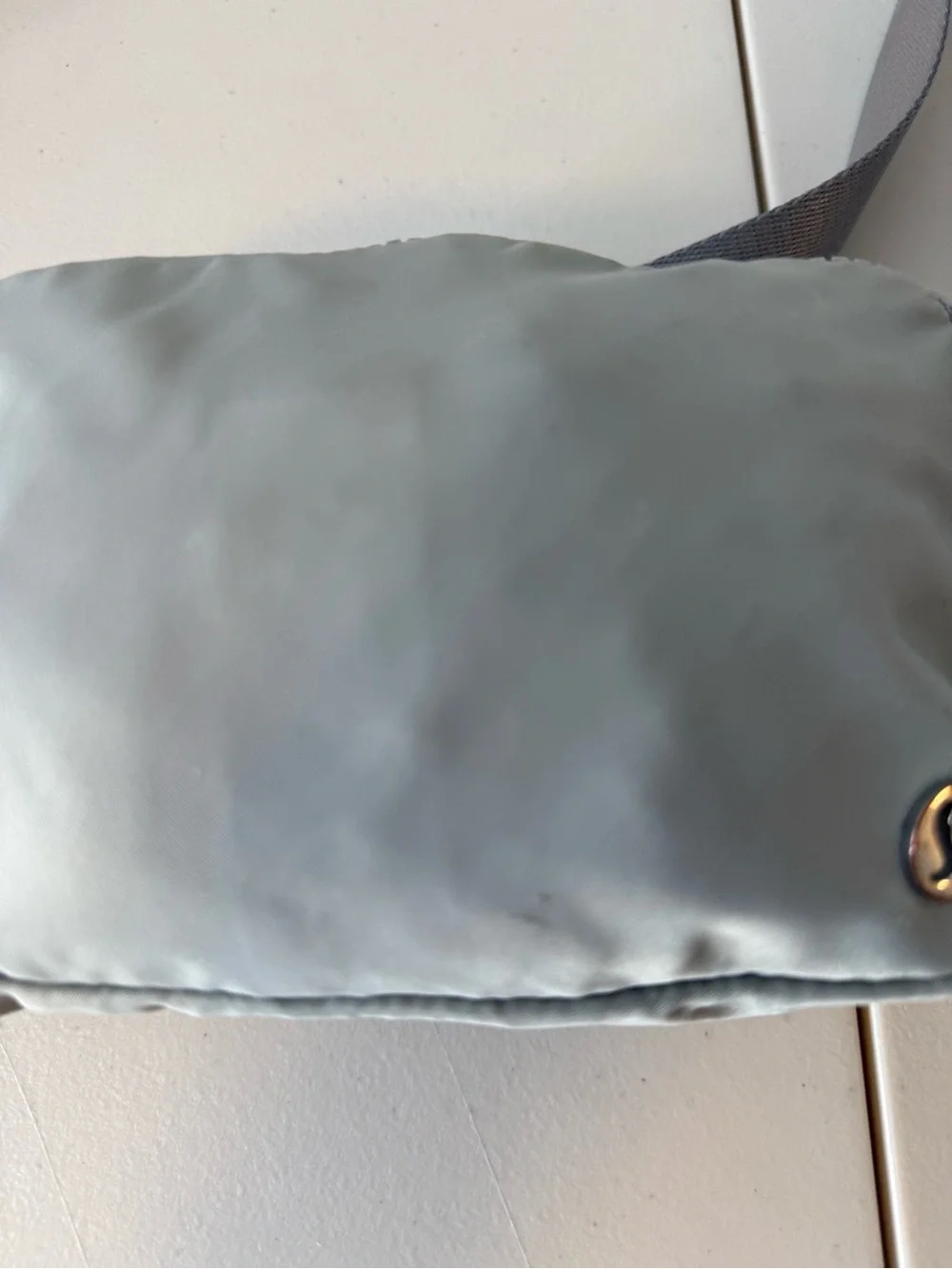 Lululemon Mini Belt Bag Light Gray Crossbody Fanny Pack